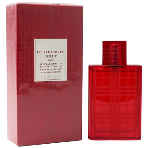 burberry brit red perfume 100ml.